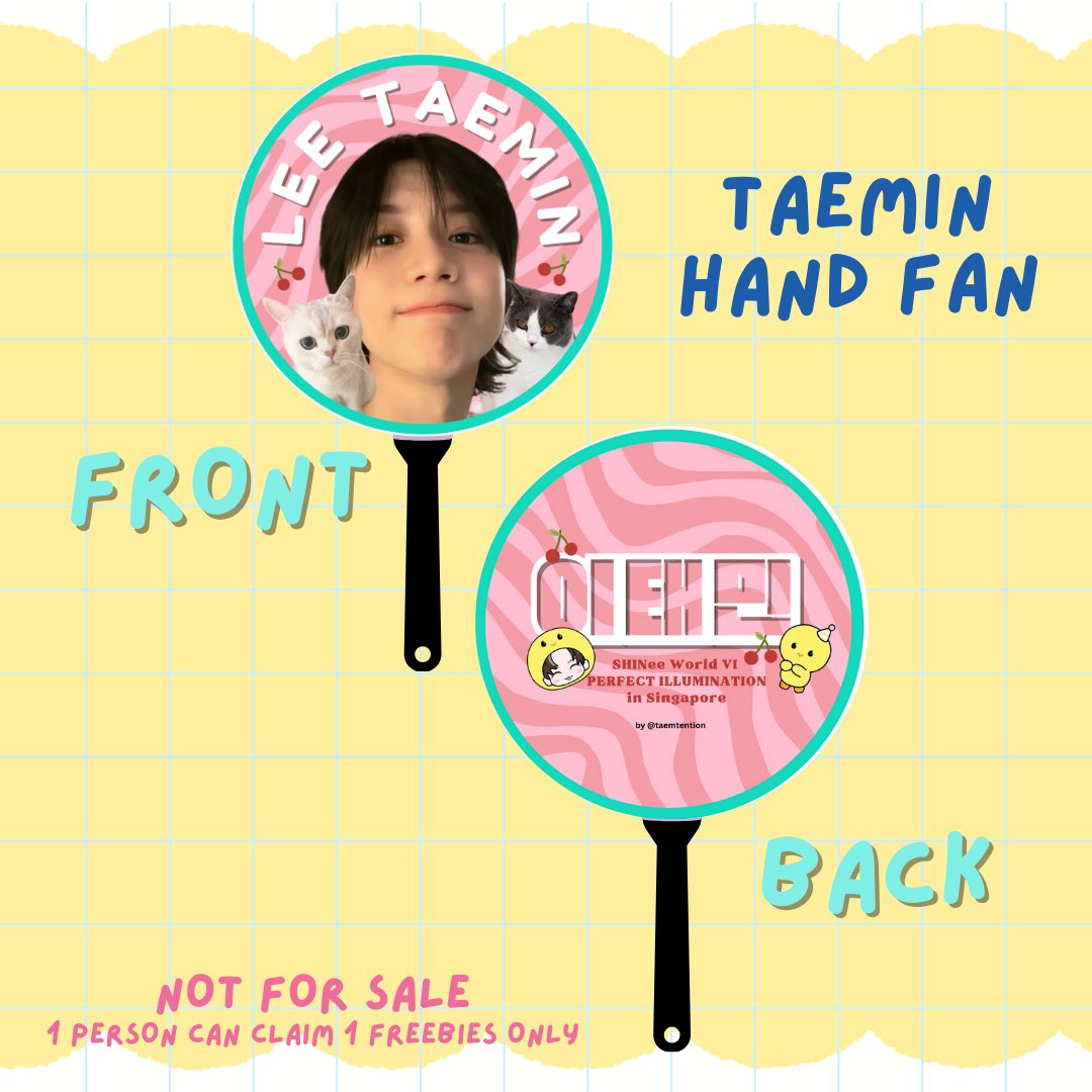 taemtention's tweet photo. FREEBIES for #SHINeeinSG ! 
💎 meet me on the day before soundcheck! (probably around 12noon) 
💎 1 freebies for 1 person (can choose) 
💎 subject to availability &amp; STRICTLY NOT FOR SALE! 
💎 rt to share this w other shawols! ☺️💓 see u!!
#SHINee_WORLD_VI_inSG #SHINee #샤이니 https://t.co/oUQfbG5wHe