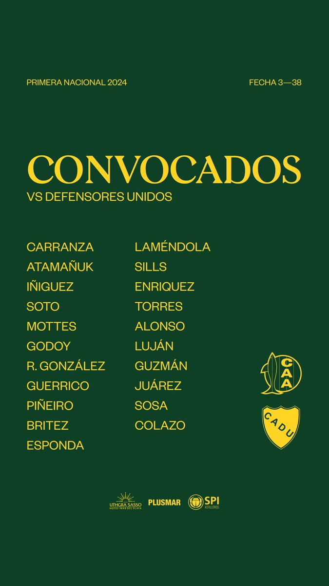 Desde las 18 por <a href="/universidad957/">Radio Universidad</a> somos #Aldosivi vs <a href="/caduoficialok/">Defensores Unidos</a> relatos Hernán Rio ;Comenta : Aníbal Nicora...más <a href="/PalmiroPieroni/">Palmiro Pieroni</a> <a href="/emicarrasco21/">Emiliano Carrasco</a> <a href="/DScuffi/">Daniel Scuffi</a>  y <a href="/juan_travesano/">Juan Travesaño</a> operación Técnica Rodrigo Argain...Te Esperamos Futbol de sábado de ascenso..<a href="/RubenOFerrari/">Cazador de Noticias</a>