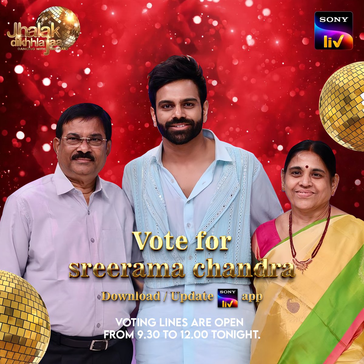 neneebro's tweet image. Please vote for #SreeramaChandra in the #SonyLIV app. He&apos;s not only a phenomenal singer but a dancer too ❤️ 

Do support and it just takes 2 min of your time. #JhalakDikhlaaJaa