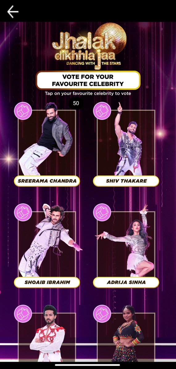 neneebro's tweet image. Please vote for #SreeramaChandra in the #SonyLIV app. He&apos;s not only a phenomenal singer but a dancer too ❤️ 

Do support and it just takes 2 min of your time. #JhalakDikhlaaJaa