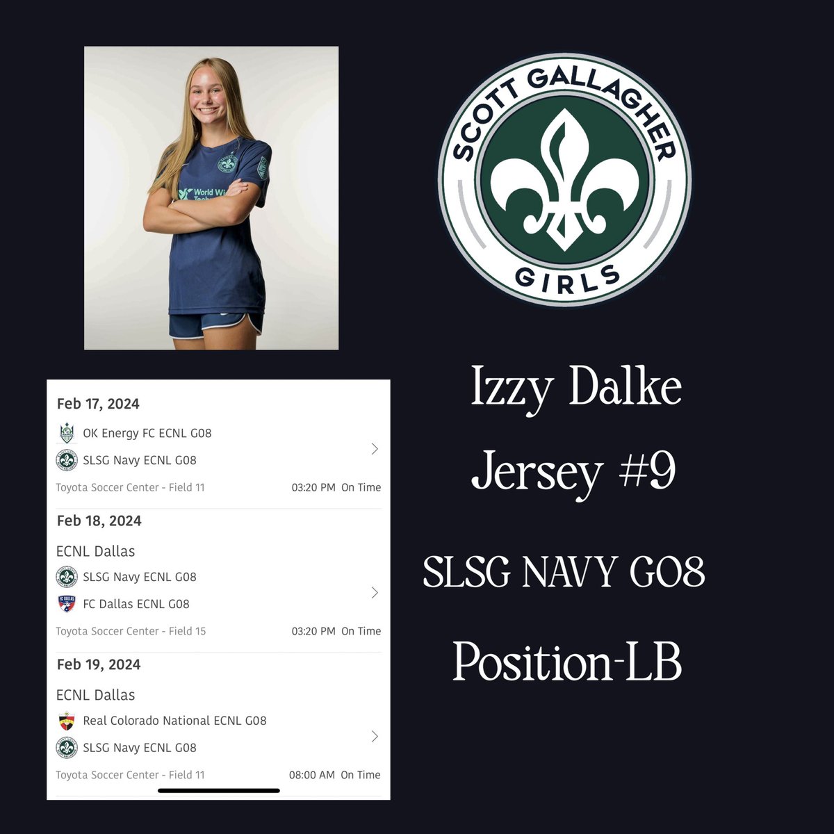 Come watch SLSG NAVY at #ECNLDTX!