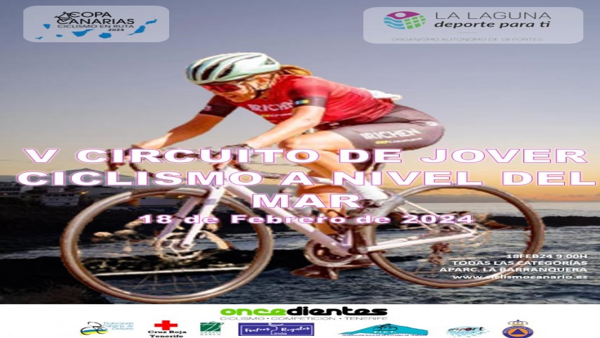 Mañana tenemos ciclismo en carretera con una prueba ya consolidada en nuestro calendario. Estaremos en Jover disfrutando del entorno y del ciclismo en carretera.
<a href="/CC_Oncedientes/">Oncedientes</a> <a href="/Deportes_LL/">Deportes La Laguna</a> <a href="/DXTenerife/">Deportes Tenerife</a> <a href="/fedcanciclismo/">Federación Canaria de Ciclismo</a>