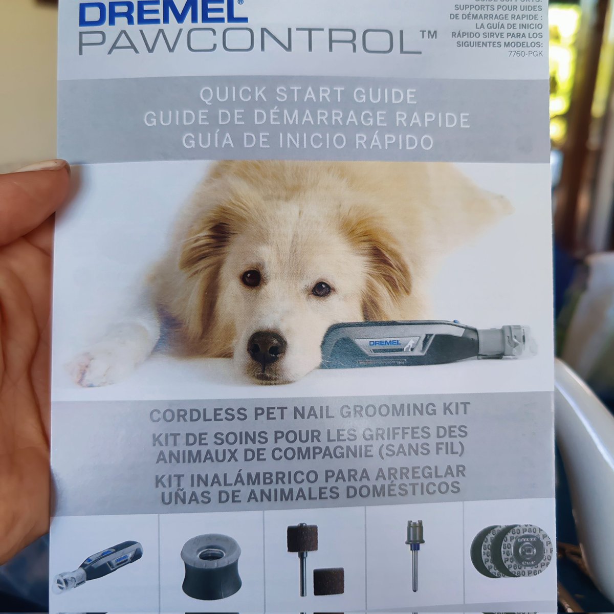 TutzyFF's tweet photo. Yujuuuu! Llegó el Dremmel para las uñas de los gordos!!!
#Amazonlover https://t.co/ZDAJl1mtb7