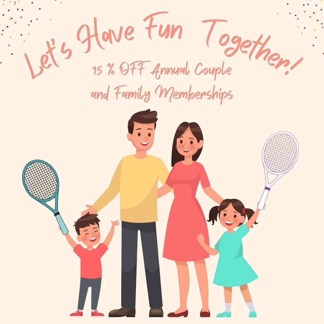 💕🎾 Valentine's Day to Family Day promotion, grab your significant other or a family member, to join us on court with a fantastic 15% discount on new family or couples memberships! Valid until February 20, 2024.

#albertatenniscentre #atc #yyctennis #tennisalberta #tenniscalgary