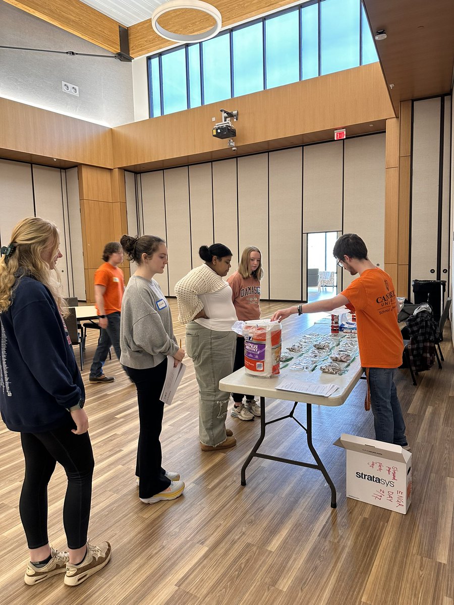jennapcarp's tweet image. High school students explore hands-on, engineering design challenges at Campbell University’s Engineering Day!  #STEM #ShipTheChip #highSchoolstudents #CUEngineering #STEMCamps @Campbell_Engr  @campbelledu #Eweek2024