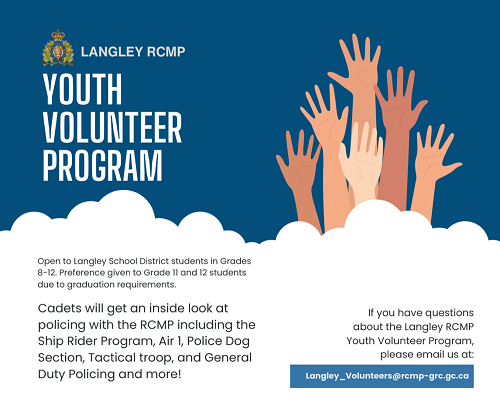 Join Our Youth Volunteer Program bit.ly/3T1LA4b