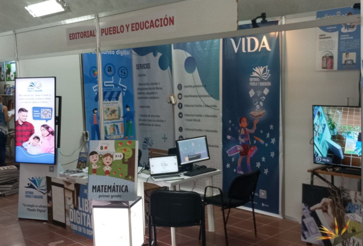 En el Proyecto Cuba Digital se mostrarán proyectos del Global Game Jam en la 32 #FILH2024. Agradecemos a la editorial pueblo y educación por respaldar a jóvenes talentosos en cultura digital, arte y tecnología. Síguenos en redes para más información. #CubaDigital #GameJam.
