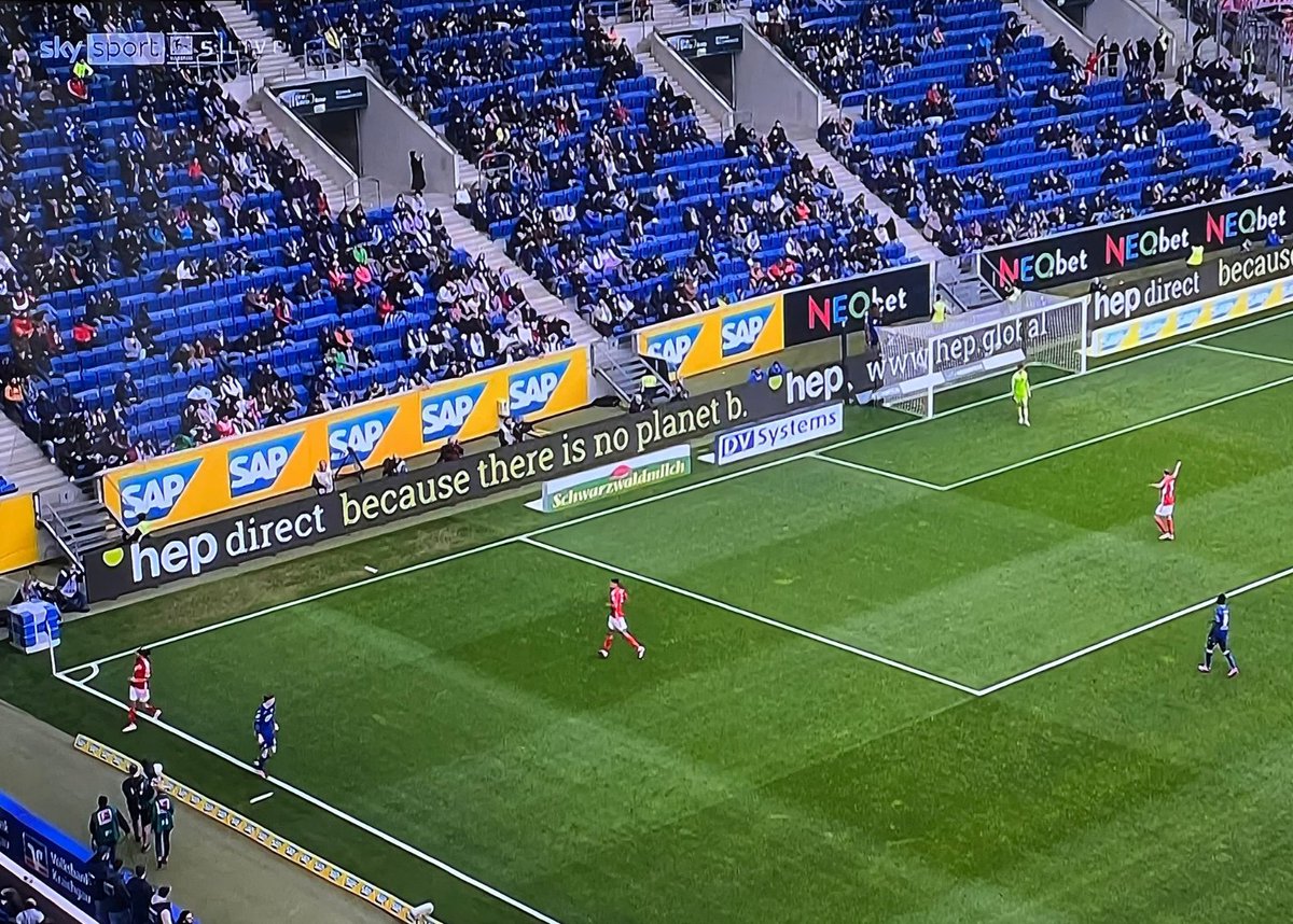 Samstag, 17.02.2024, 15:30 Uhr: #tsgfcu   
 
Offizielle Zuschauerzahl: 19.000 in der PreZero Arena
Auslastung: 63,11%

Wa(h)re Zuschauer: 9.795 
Reale Auslastung: 32,53%