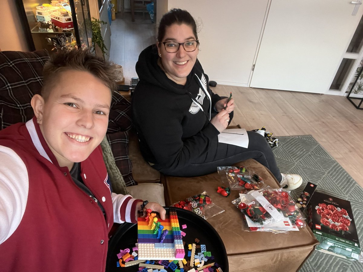 Lekker met Lego bezig zijn!