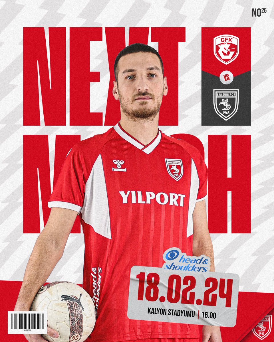 🚩
<a href="/GaziantepFK/">Gaziantep FK</a> 🆚 <a href="/Samsunspor/">Samsunspor 🇹🇷</a>
🗓 18 Şubat Pazar
⏰ 16.00
🏟 Kalyon Stadyumu
📺 beIN Sports 2

#GFKvSAM