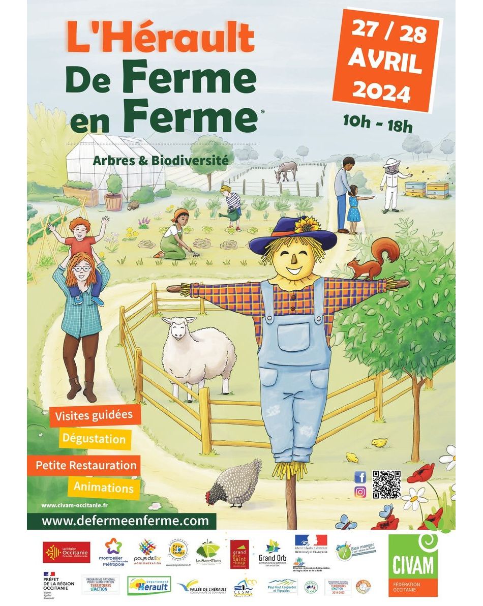 AgroSymbiose's tweet photo. 👩‍🌾Retrouvez-nous les 27 &amp; 28 avril pour "𝑳'𝑯𝒆́𝒓𝒂𝒖𝒍𝒕 𝑫𝒆 𝑭𝒆𝒓𝒎𝒆 𝒆𝒏 𝑭𝒆𝒓𝒎𝒆" sur le circuit "𝑨𝒗𝒂𝒏𝒕𝒔-𝑴𝒐𝒏𝒕𝒔 / 𝑮𝒓𝒂𝒏𝒅 𝑶𝒓𝒃" !
#portesouvertes #DFF2024 #defermeenferme #agriculteurs  #paysans  #grandorb  #Hérault  #aquaponie #fermeaquaponique https://t.co/NK0TFbQEyk