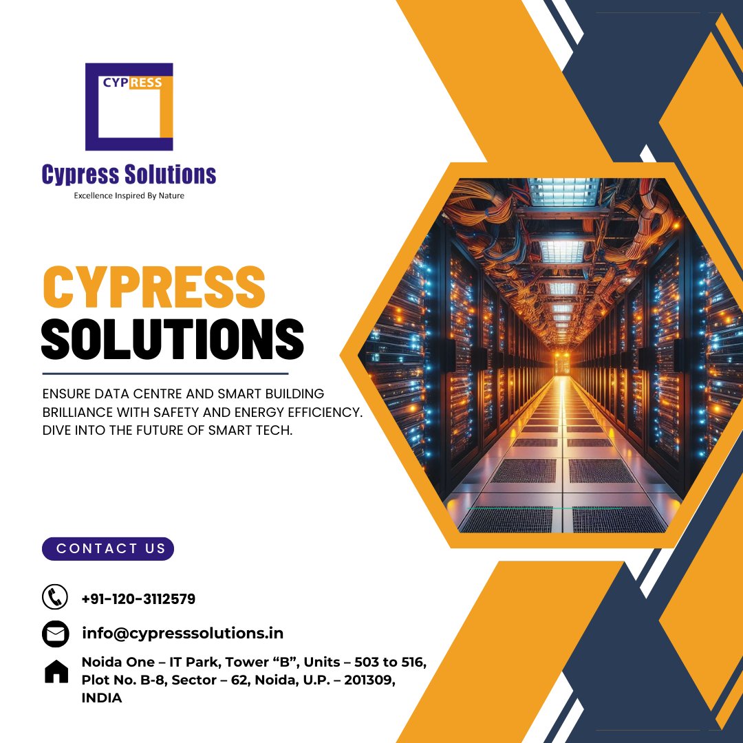 CypressSPL's tweet image. Empower your tech environment through precise audits. Cypress Solutions ensures Data Centre and Smart Building brilliance with safety, energy, and maintenance audits.
#EmpowerWithCypress #TechAudits #DataCentreOptimization #SmartBuildingTech #EnergyEfficiency #FutureProofTech