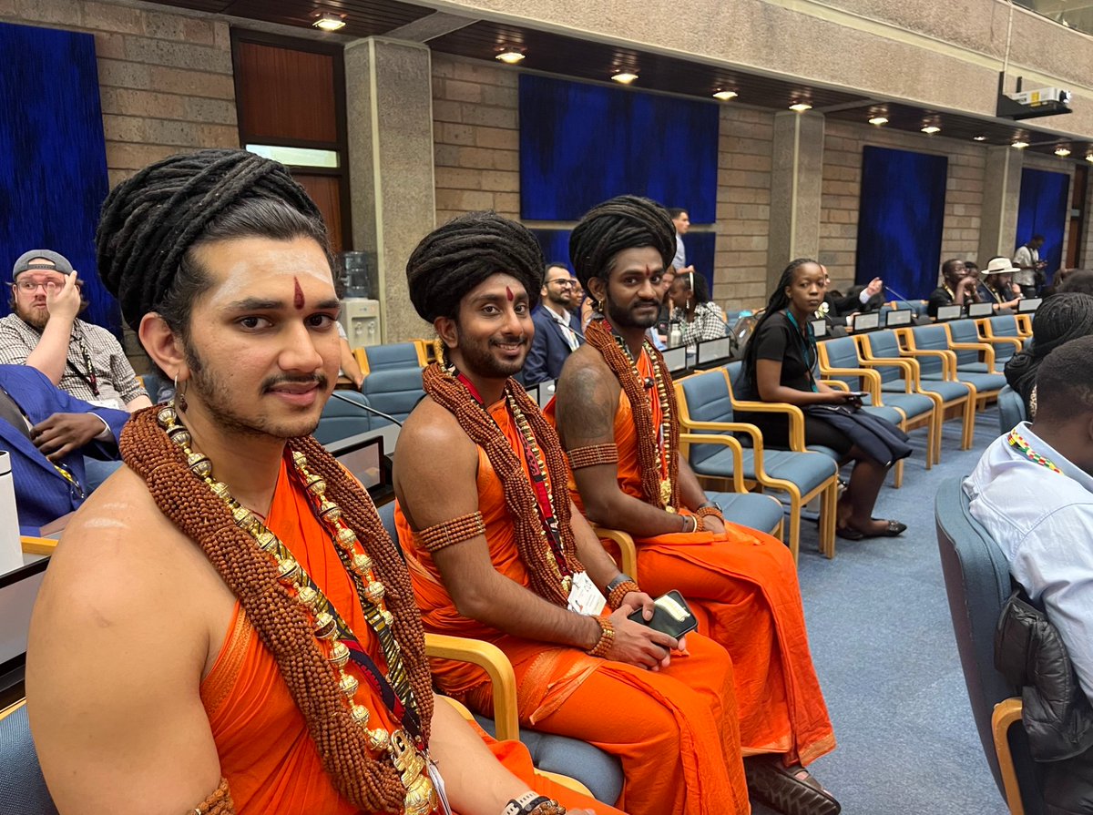 KAILASA is Represented at UN Youth Environment Program, Voices for Change: Driving Advocacy Through Eco-Spiritualities

UNEP Headquarters, Nairobi, February 17, 2024 – Diplomats of KAILASA represented KAILASA’s views on the environment at the UN Youth Environment program held at