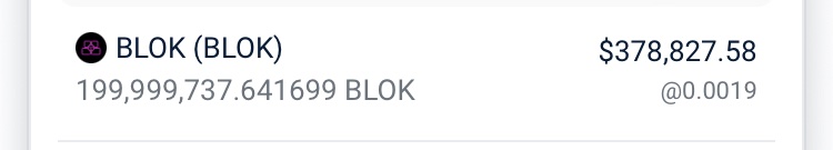 It looks like the $BLOKN pool #27 is full. Only took about 24 hrs for 199.99 M $blok to be staked for a 150% APY of $BLOKN
High demand for the utility token for REBLOK!!
$blok #bloktopia #Staking