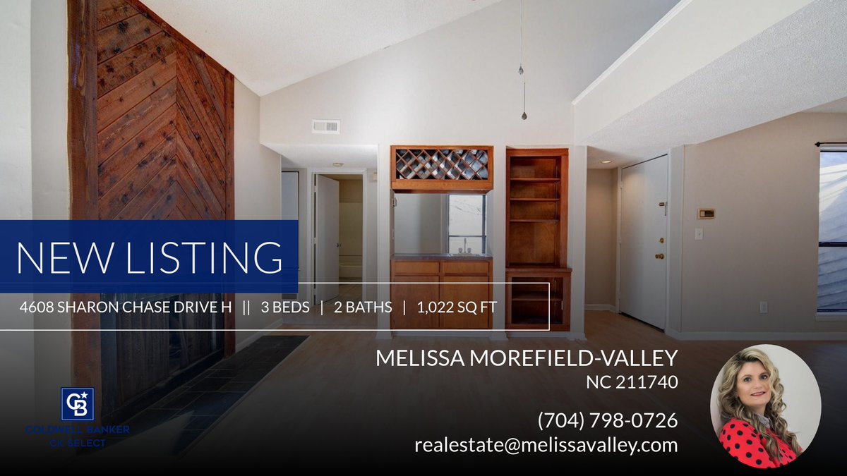 ValleyMorefield's tweet photo. 📍 New Listing 📍 Take a look at this fantastic new property that just hit the market located at 4608 Sharon Chase Drive H H in Charlotte. Reach out here or at (704) 798-0726 for more information!

Listed by Macy Jordan

Melissa Mo... https://t.co/0dnaSvANgr https://t.co/Vkn5dcsTwk
