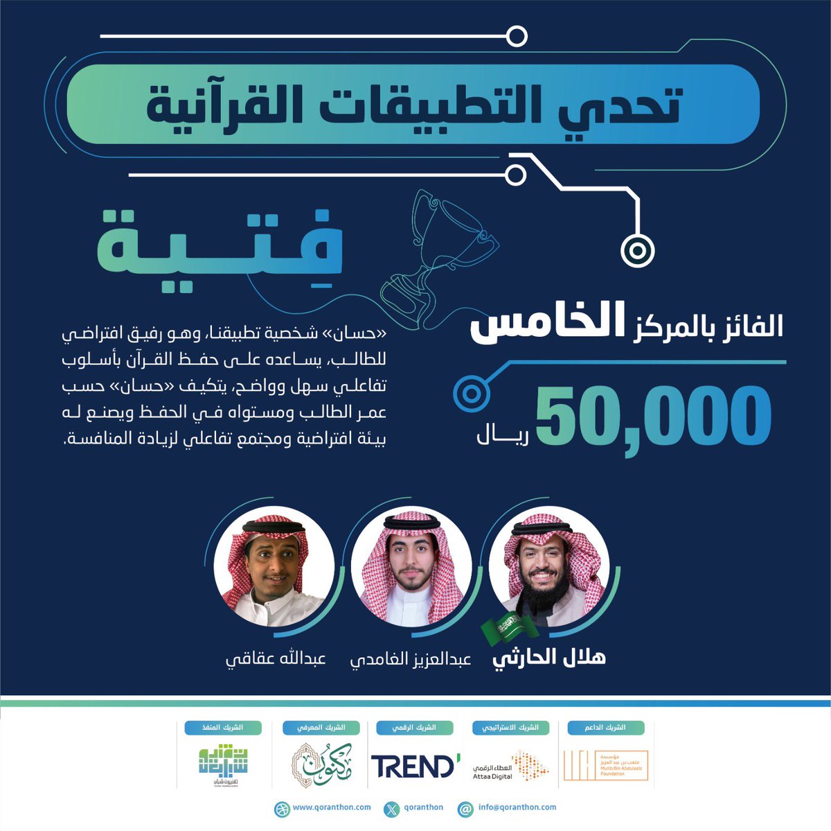 تحدي التطبيقات القرآنية tweet media