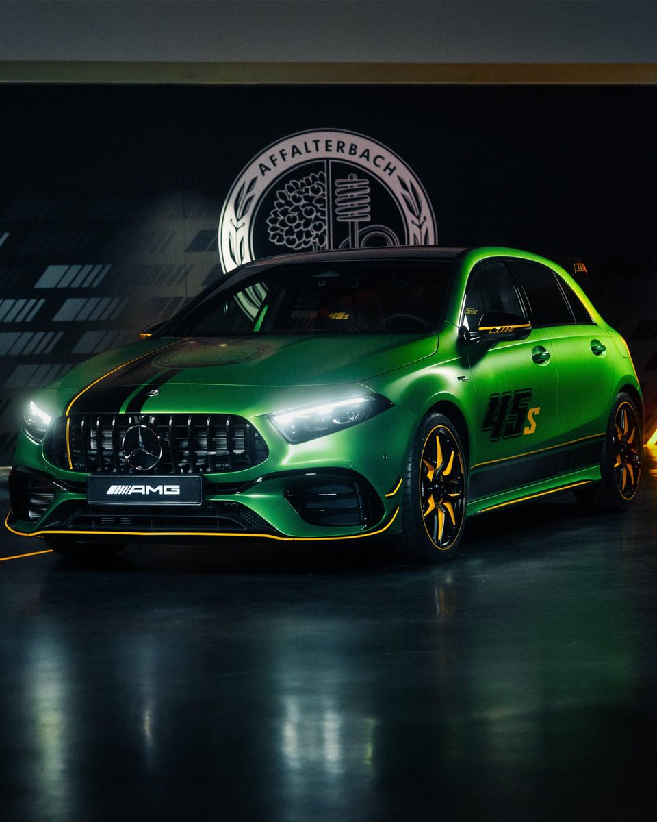 Willkommen zur Mercedes-AMG A 45 S Limited Edition.
 
#MercedesAMG #AMG #AMGThrill #AMGPremiere #A45
 
[Mercedes-AMG A 45 S 4MATIC+ Kompaktlimousine | WLTP: Kraftstoffverbrauch kombiniert: 9,2‒8,8 l/100 km | CO₂-Emissionen kombiniert: 209‒200 g/km | mb4.me/DAT-Leitfaden]