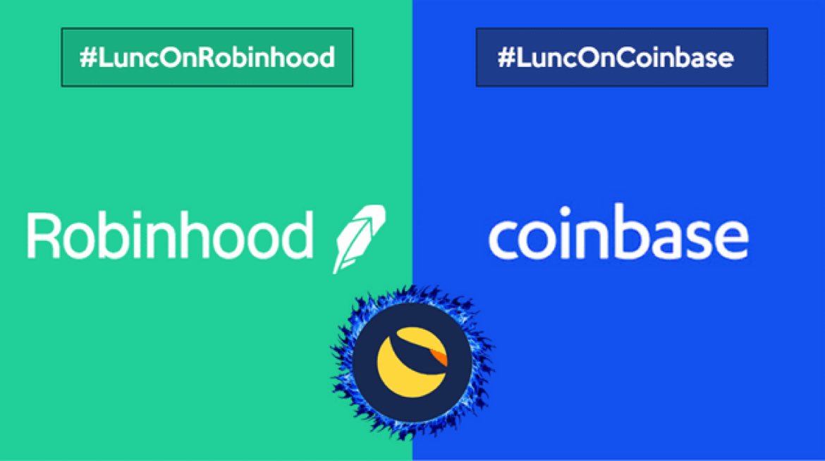 Maxi_Dec2020's tweet photo. $LUNC will be listed on #Coinbase and #Robinhood! 
I don't know when or how....but it will happen! 🔥🔥🔥🔥

#LUNC TO $1 🚀🌕 https://t.co/cb10y9S43S