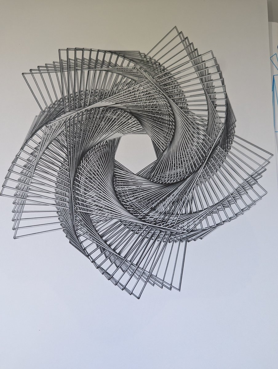 Reddoesthing's tweet image. PentDreams 
#blackandwhite #plotter