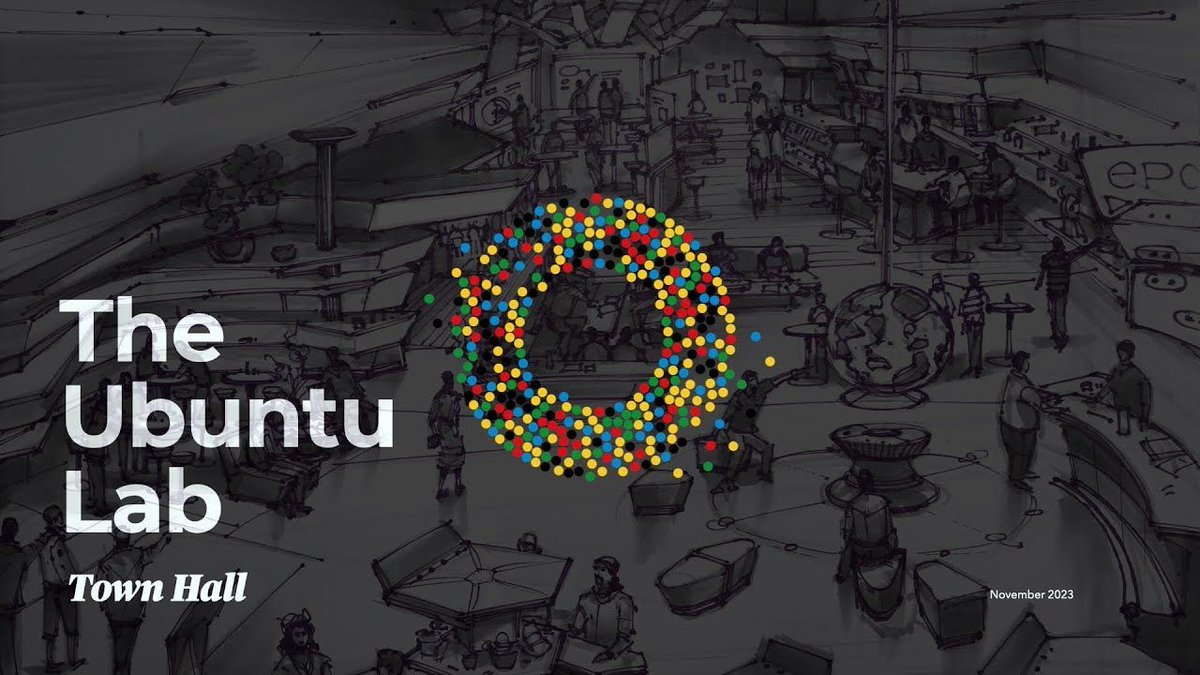 TheUbuntuLab's tweet image. 2024 stands to be a transformative year for the Ubuntu Lab. Watch the video from our Town Hall meeting last year to learn more: buff.ly/3Usub62  #Ubuntu #Humanity #BecauseofWhoWeAllAre #UbuntuLab