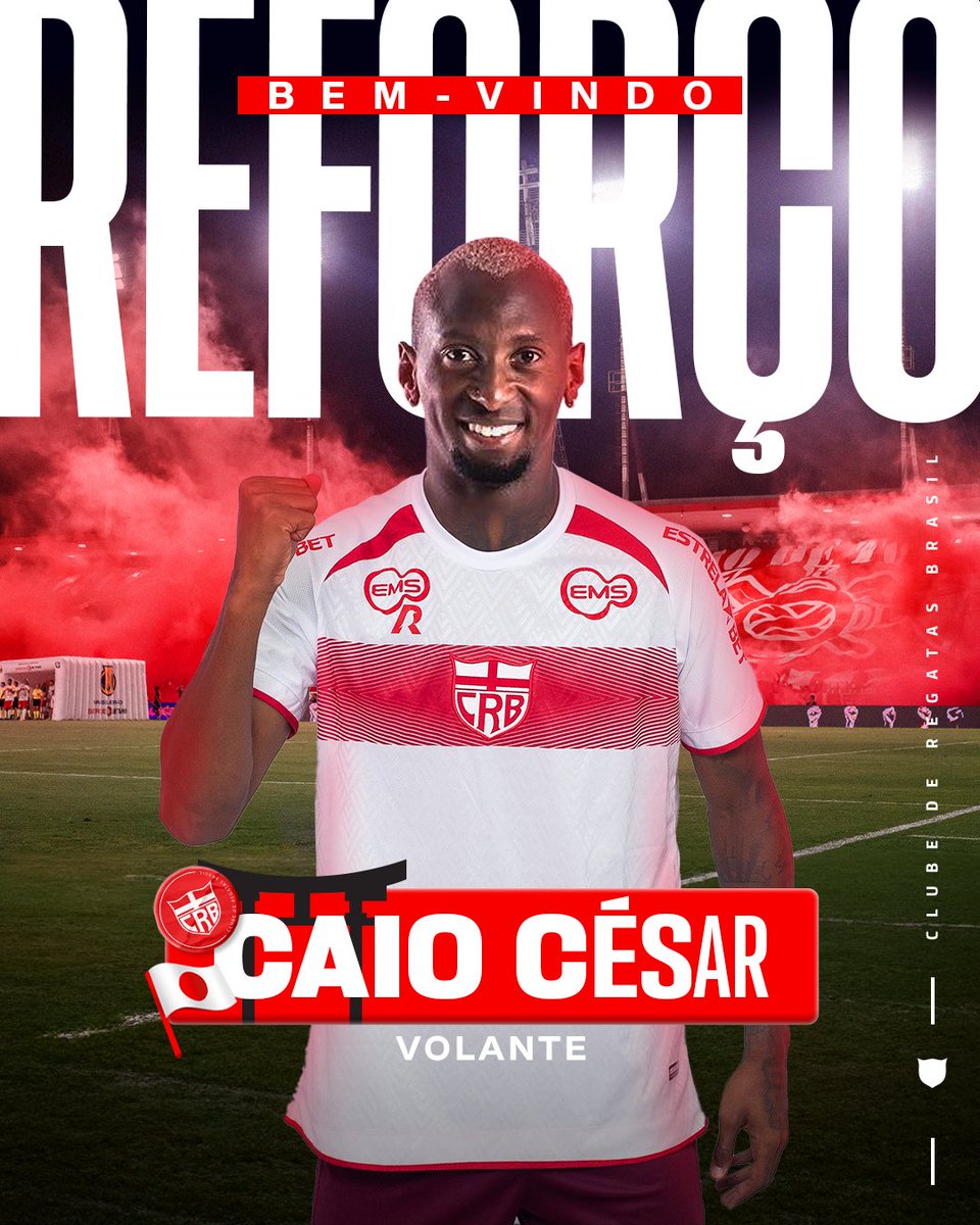 CRBoficial's tweet photo. CAIO CÉSAR ESTÁ FECHADO COM O #GalodeCampina2024 ✍🏽🇯🇵
O experiente volante de 28 anos estava no futebol japonês durante as últimas cinco temporadas, onde jogou pelo Kawasaki Frontale e V-Varen Nagasaki, clube no qual disputou 172 jogos. https://t.co/AWdVm69cWY