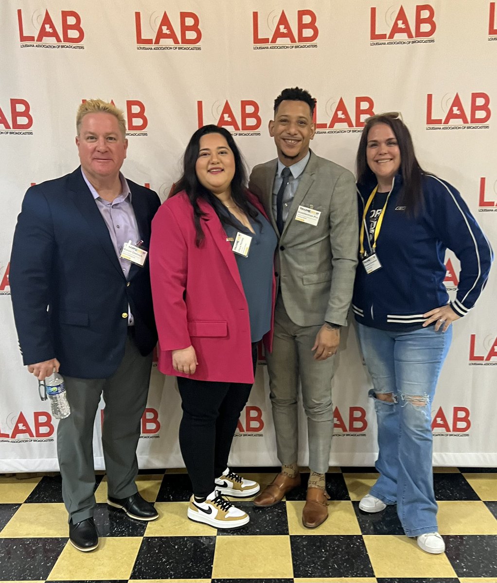 LABroadcasters's tweet photo. We’re having a great morning at Grambling State University for our 2024 College2Career Day! 

The radio panel offered amazing advice to student broadcasters. Students also met with stations from across Louisiana to learn more about broadcasting at their station. More fun to come! https://t.co/XDTcCCzQik