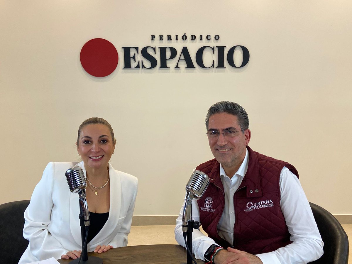 EspacioNoticias's tweet photo. 🚨 ¡Entrevista imperdible! 🎙️ 

🎥 Próximamente entrevista con Flavio Carlos Rosado, Secretario de Salud de Quintana Roo. 🏥 

No te pierdas las últimas novedades y desafíos en salud en nuestra región. 

¡Mantente al tanto para más detalles! 👀💬

@flaviorosado 
@SESA_QROO 
@IMSSBIENESTAR 
@IMSS_BIENESTAR 
@Tu_IMSS 
@IMSS_QRoo