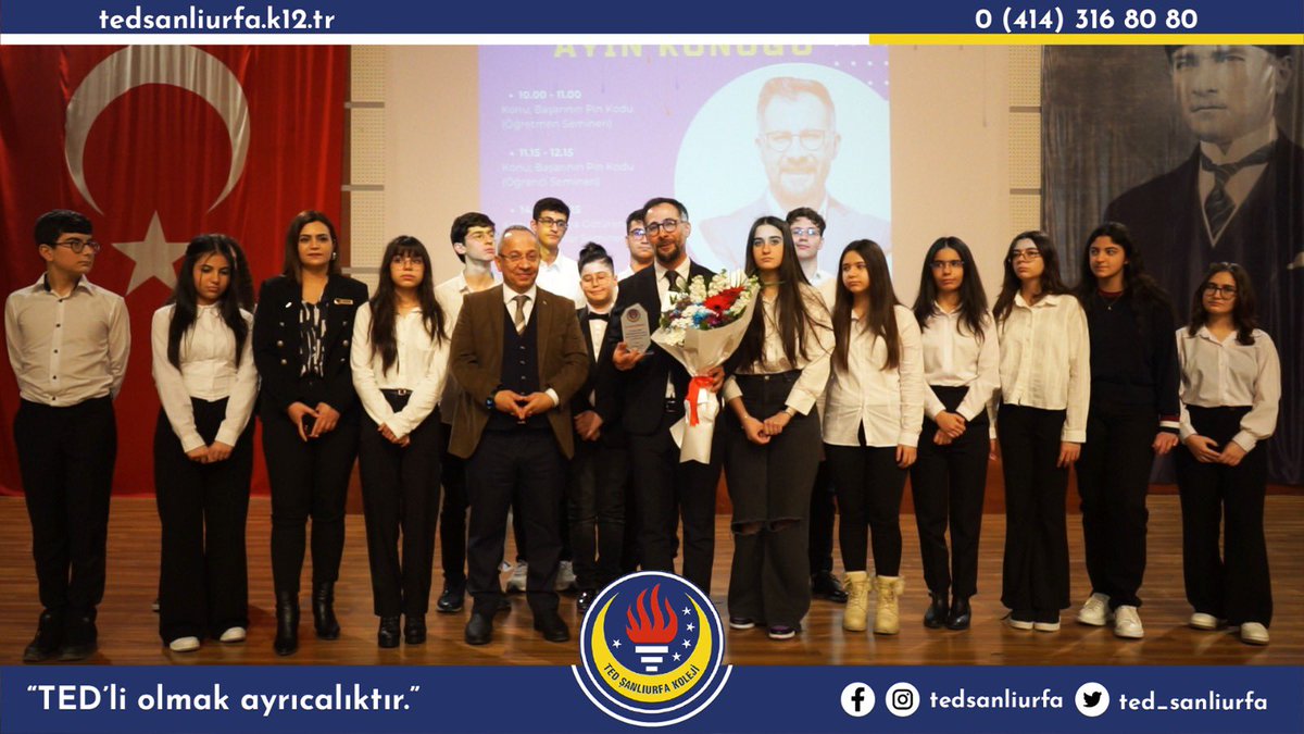 TED_Sanliurfa's tweet photo. Kariyer Kulübünün davetlisi olarak Uzman Psikolog ve Yazar Sayın Cevher Sönmez  öğrenci, eğitmen ve ebeveynler ile buluştu. Verdiği bilgi ve değerli katkılarından dolayı kendisine teşekkür ederiz. https://t.co/vqW5CiPhHK