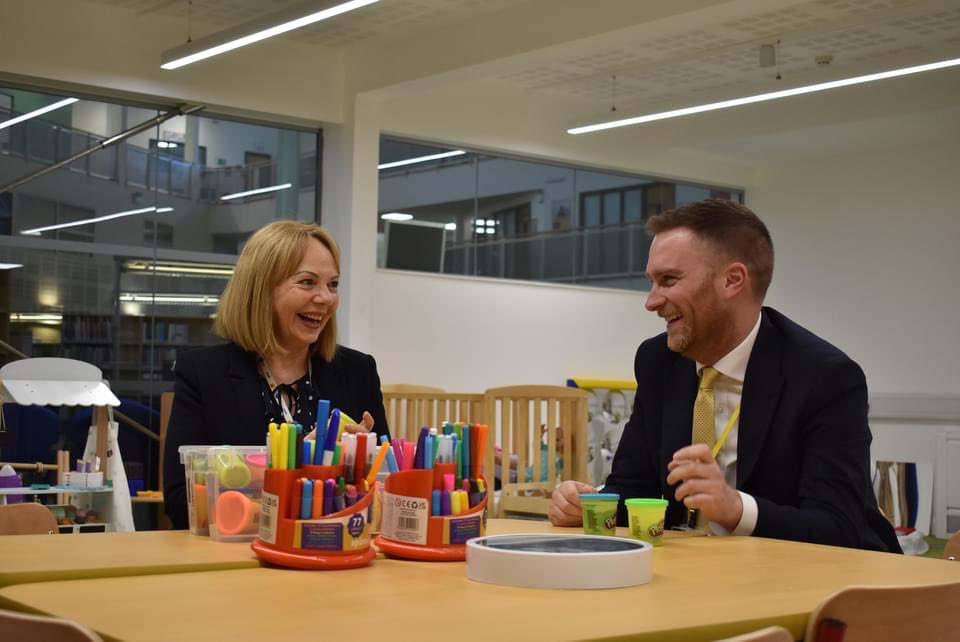 It was great to welcome @Matt_VickersMP to @srcinfo to get a glimpse behind the scenes of exciting new developments at our fabulous campus. We have been working hard to improve facilities for our students and it’s great to be able to show what’s been happening!