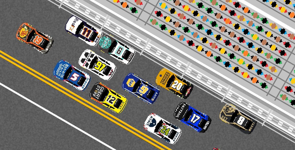 DraftmasterGame's tweet photo. All ready for the Daytona 500 🔜

The 2024 Cup car set is now live! This year, Van Gisbergen and Hocevar are free, to get you started!

The Daytona Time Trial is also live for the remainder of this weekend ⏱️ https://t.co/rKTdE6kCmb