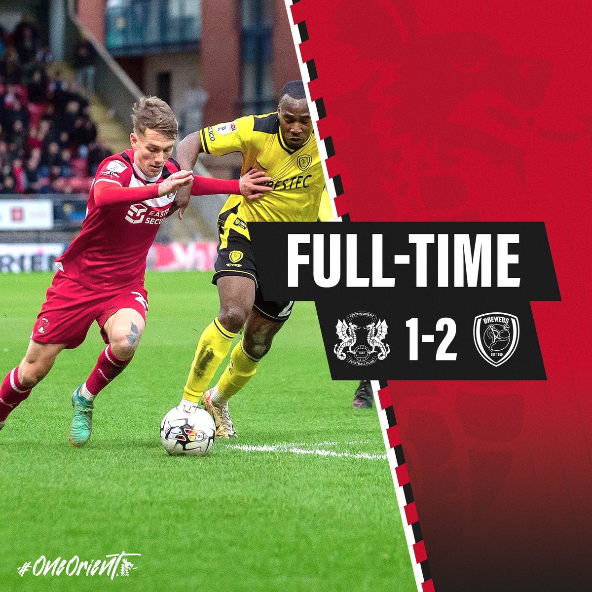 leytonorientfc's tweet photo. All over in E10.

#LOFC #OneOrient https://t.co/6Zs9sH5Fas