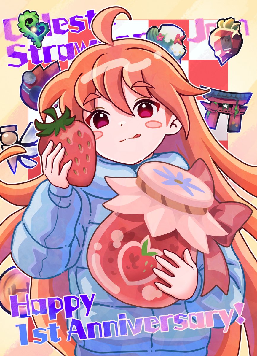 CELESTE 'Strawberry Jam' Happy first anniversary!🍓🎂🎉 #celestegame #CelesteStrawberryJam