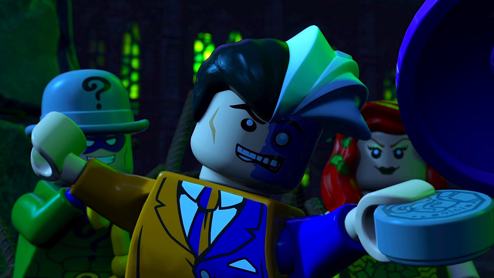 Lego batman 2 two best sale face