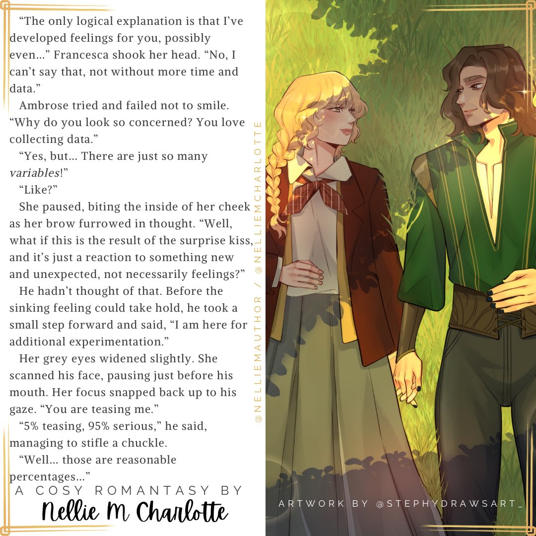 NellieMAuthor's tweet photo. A Snippet Saturday from this story, featuring new artwork from the fabulous @stephydrawsart_ 🖤

#FantasyIndiesFebruary hosts: @LydiaVRussell @ChesneyInfalt @FantasyIndies https://t.co/aFd2flhIcg