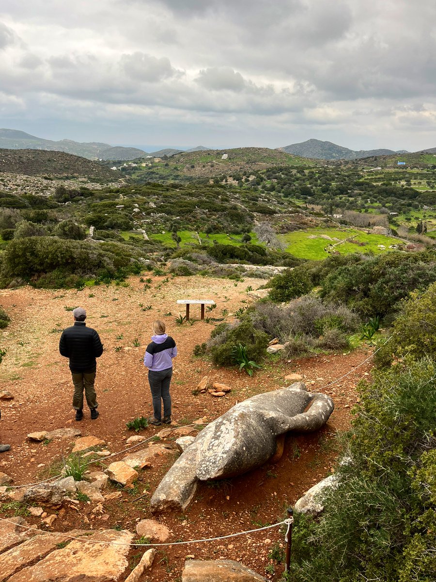 Day 1 of the Naxos Quarry project: getting started with high winds, ancient aqueducts, and a few giant statues 🌬️

<a href="/kingsclassics/">King's Classics</a> #Archaeology #naxos