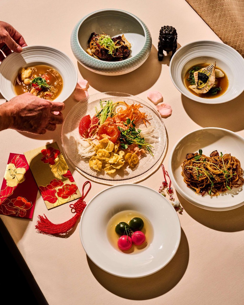 Celebrate the final days of Lunar New Year with our exclusive six-course dinner, available through February 20. Reserve your table at the link in bio. #MandarinOrientalNewYork #ImAFan #LunarNewYear