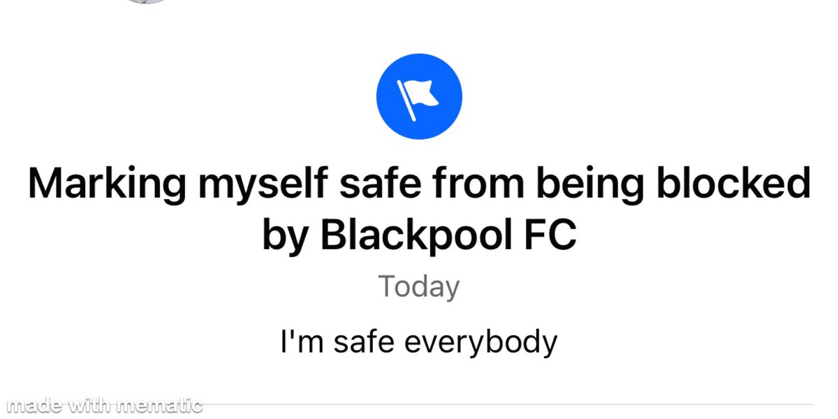 jamiegardner119's tweet photo. No blocking from blackpool fc tonight 😂😂 https://t.co/ZdrBsagU4J