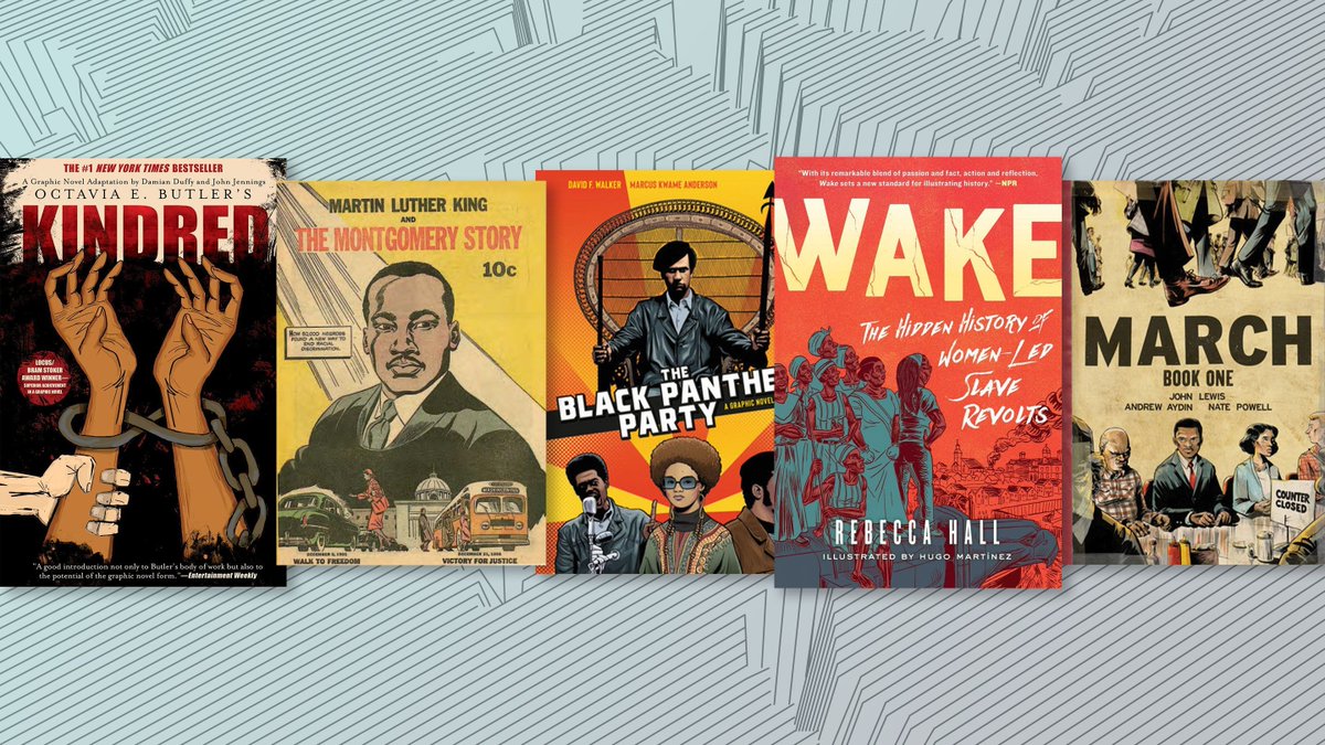 Using Comics and Graphic Novels to Teach Black History - The multilayered creativity in works featuring art and text provides an effective way for students to connect to impactful content. connectedlearning.news/graphic-novels… #ConnectedLearning