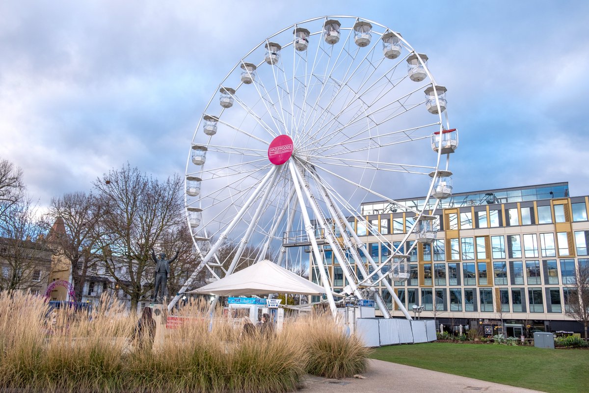 The Cheltenham Observation Wheel is back in Imperial Gardens until 3 March, and we headed up to admire the fantastic bird’s-eye views out Cheltenham and beyond (AD: hosted) @visitchelt @CheltenhamBID visitcheltenham.com/whats-on/chelt…