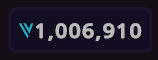 bluekunVRC's tweet image. I may be the first VRChat vbucks millionaire 🤠🤠Thanks everyone for the support, JBC4.0 is on the horizon! #vrchat