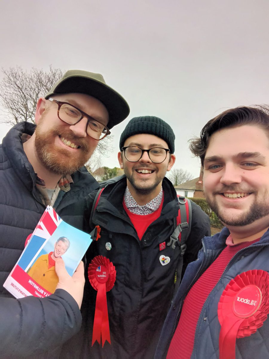 Out with @paulprentice @RedHarold22 and @LGBTLabourLDN assisting @PollyBLabour ‘s campaign in East Thanet. We had a really positive session on the #LabourDoorstep. Residents want change in East Thanet and @UKLabour will deliver on that promise.