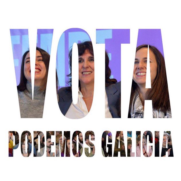 #VotaPodemosGalicia
#DefendeAsTúasIdeas ✊💜