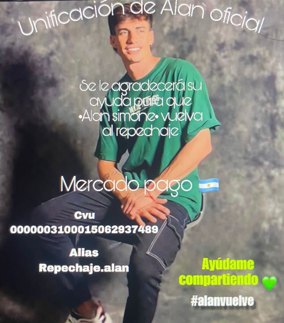Esta también es la unificación de Alan ayuden 💚
