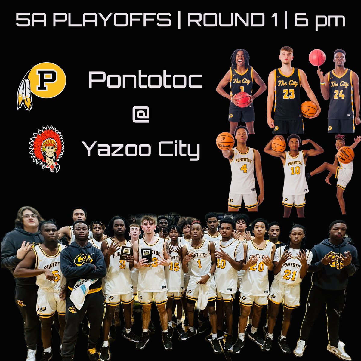 🚨 It’s game day 🚨
🆚 Yazoo City High School
📍 Yazoo City
⏰ 6:00