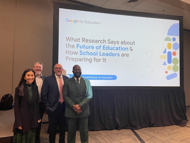 Join @henrythiele @ValVerdeSupt @DrQuentinJLee and me in room 11A now to talk research driving the future of education and #AIineducation at #NCE2024!