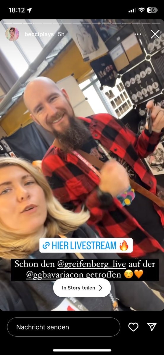 Greifenberg (@greifenbergtv) on Twitter photo Heute nen entspannten Messetag auf der <a href="/ggbavariacon/">GG Bavaria</a> gehabt und dabei die liebe <a href="/BecciPlays/">JustBecci ⚠️Inaktiv⚠️</a> getroffen. War mit Chroma dort und es hat echt Spaß gemacht. Die Messe ist klein und fein und für Indie Games Fans ein wahres Fest. Heute nen entspannten Messetag auf der <a href="/ggbavariacon/">GG Bavaria</a> gehabt und dabei die liebe <a href="/BecciPlays/">JustBecci ⚠️Inaktiv⚠️</a> getroffen. War mit Chroma dort und es hat echt Spaß gemacht. Die Messe ist klein und fein und für Indie Games Fans ein wahres Fest.