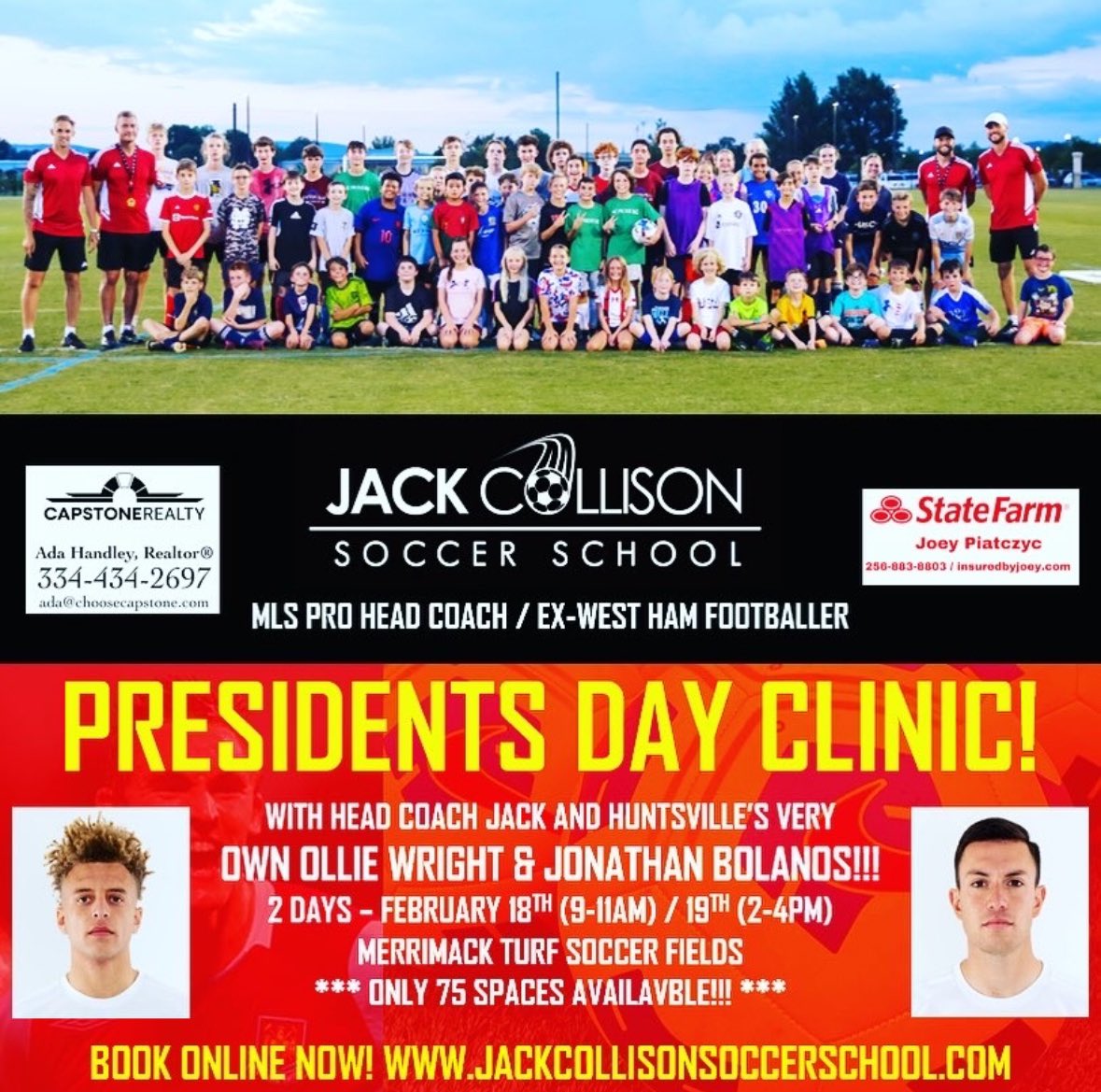 👍​ to “ 🚀 🚨 VENUE CHANGE 🚨🚀 Tomorrows Jack collison soccer school clinic will now be at Field 5 - JOHN HUNT PARK Last few hours to book on jackcollisonsoccerschool.com/courses Look forward to seeing you all tomorrow 💙⚽️ #JCss ”