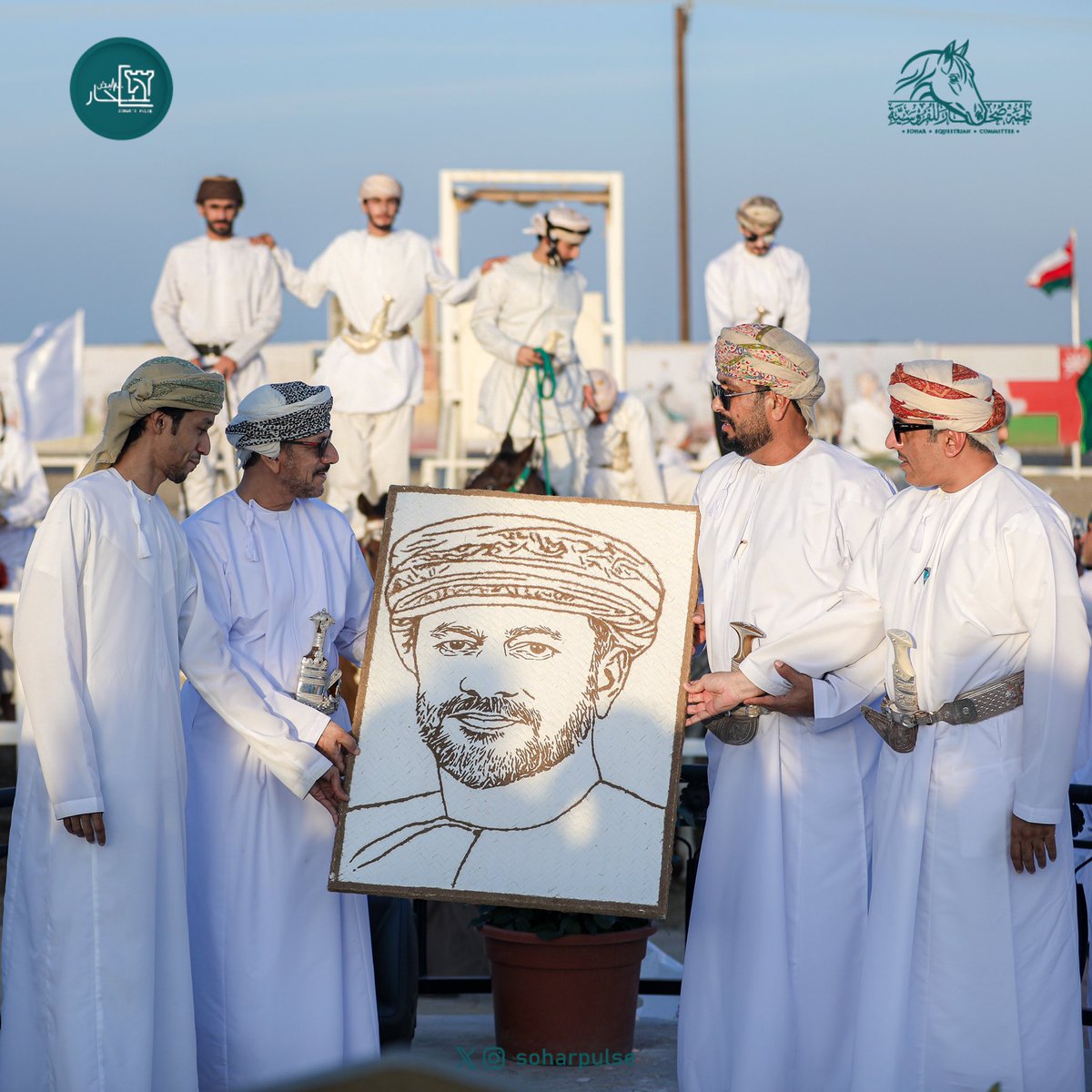 soharpulse's tweet image. تحت رعاية معالي/عبدالسلام بن محمد المرشدي
 رئيس جهاز الاستثمار العُماني 
اقامت لجنة صُحار للفروسية مهرجان الخيل التقليدي الجمعة الموافق 16-2-2024م
بميدان صُحار للفروسية بمنطقة مويلح بدعم من سعادة خالد بن سلطان الجابري الدرعي عضو مجلس الشورى بولاية صُحار

#مهرجان_الخيل
#صحار