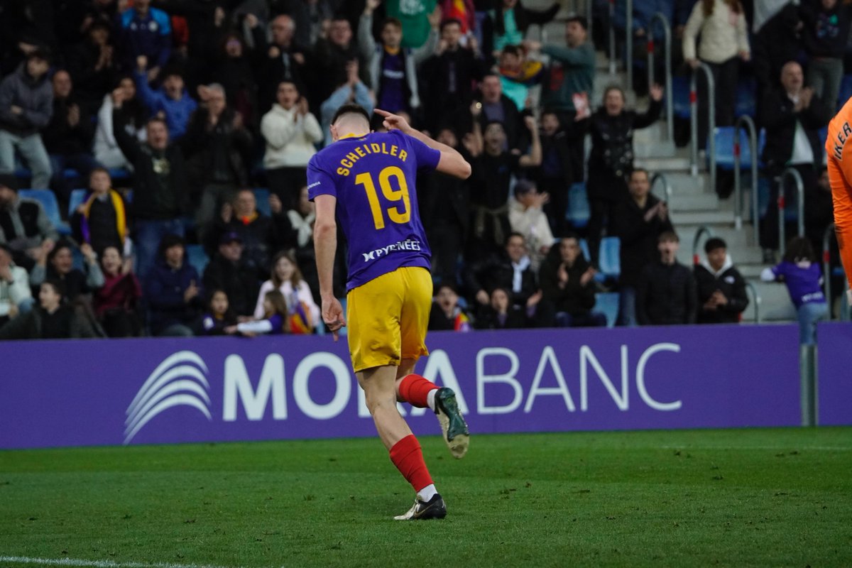 fcandorra's tweet photo. ⚽️ @aurelien_sch9 

#AndorraVillarrealB
#SomTricolors 🔵🟡🔴 https://t.co/c5zAIgeABD