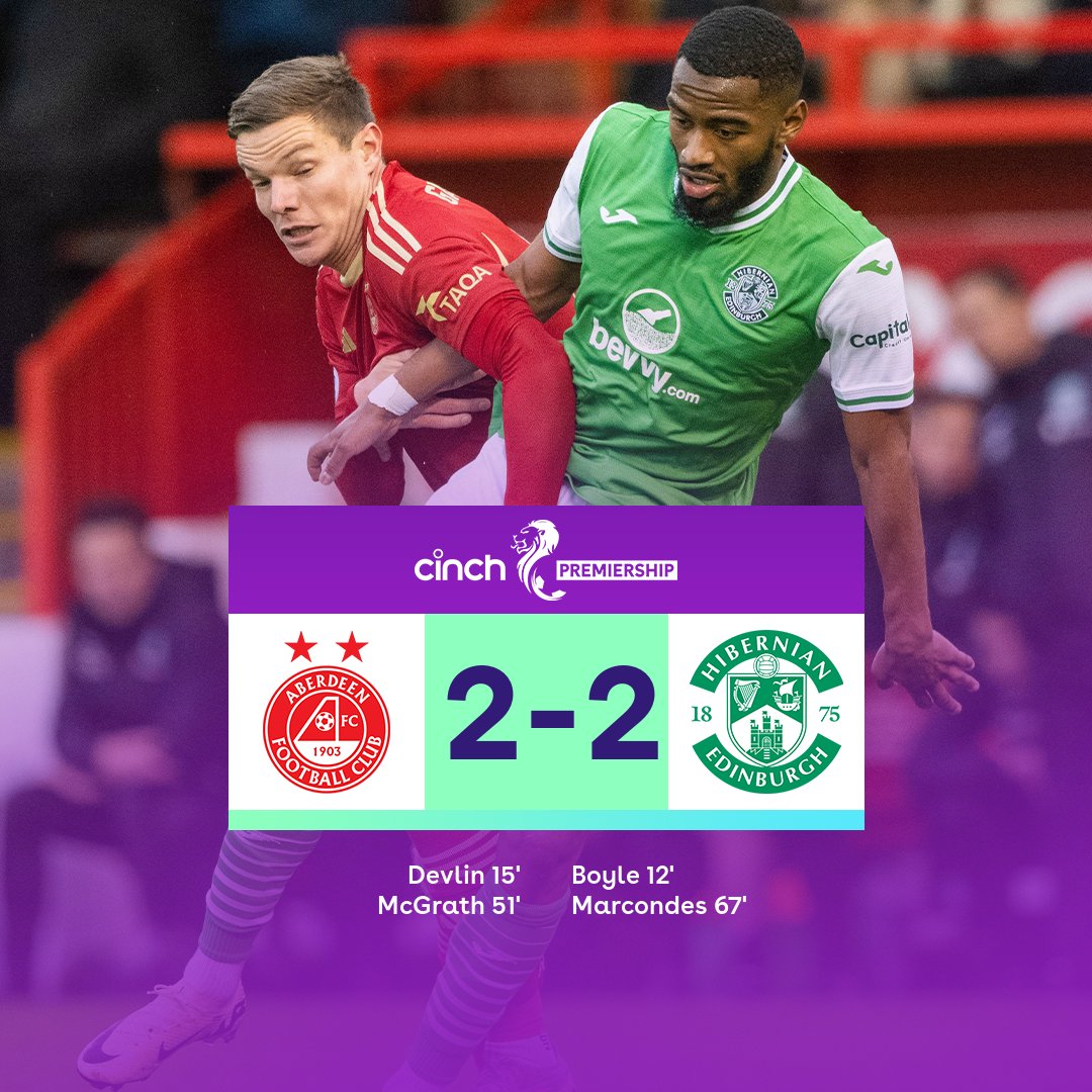 spfl's tweet photo. An entertaining encounter ends level at Pittodrie

#cinchPrem | 🔴 #ABEHIB 🥬 https://t.co/GMWsX5ll80